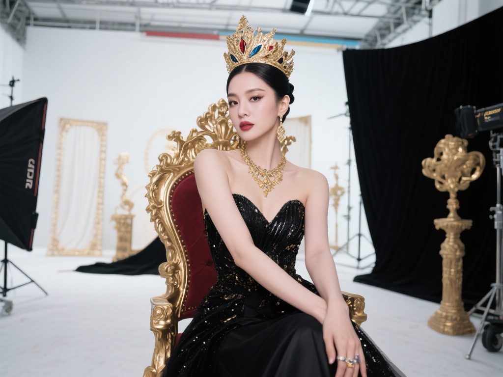 揭秘c7娱乐赏金女王照片:绝美风采惊艳全网的背后故事 (揭秘C7娱乐赏金女王照片:绝美风采惊艳全网的幕后传奇故事) 从妆容到服饰,每一个细节都经过反复推敲。据悉,这组