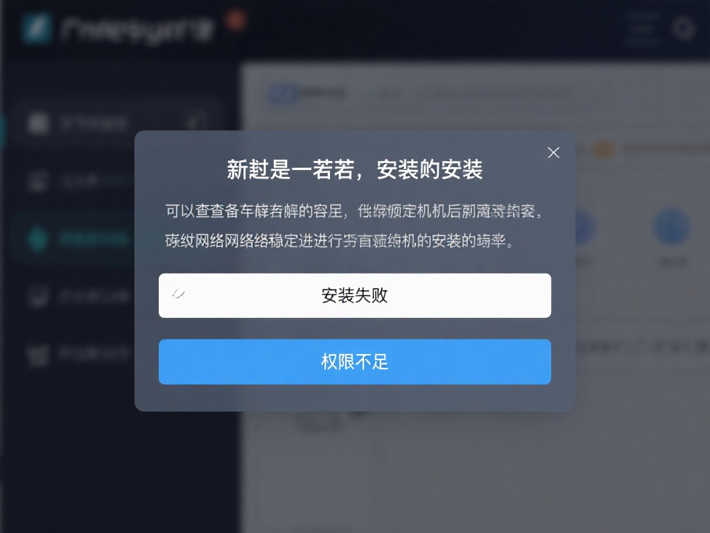 值得一提的是，若在安装过程中遇到提示“安装失败”或